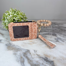 Load image into Gallery viewer, Bracelet Keychain & Card Holder Wallet - Animal Print