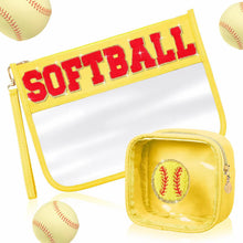 Load image into Gallery viewer, Sports Clear Zip Pouch 2 Pack - PREORDER 3/18-3/21