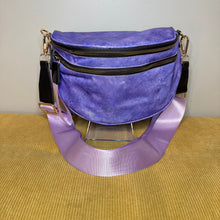 Load image into Gallery viewer, The Roni Nylon Crossbody - Purple Acid Wash