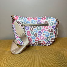 Load image into Gallery viewer, The Roni Nylon Crossbody - Animal Print Multicolor