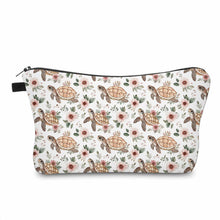 Load image into Gallery viewer, Pouch - Animal Floral Turtle
