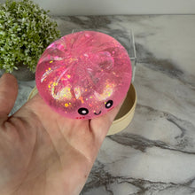 Load image into Gallery viewer, Squishy Toy - Viral Dumpling, Slow Rise Glitter #2 - Pink