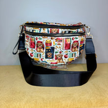 Load image into Gallery viewer, The Roni Nylon Crossbody - Highland Cow School Teacher