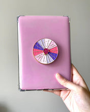 Load image into Gallery viewer, Romance Tropes Genre Color Wheel Kindle Grip | Book Lover