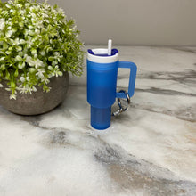 Load image into Gallery viewer, Keychain - Lip Balm Tumbler #3 Frosted Glow-In-The-Dark