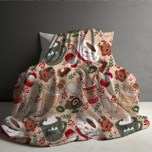 Load image into Gallery viewer, Blanket Christmas #5 - Coffee, Cocoa, & Desserts - PREORDER