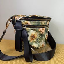 Load image into Gallery viewer, The Roni Nylon Crossbody - Floral Green Magnolia