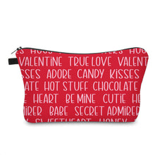 Load image into Gallery viewer, Pouch - Valentine’s Day - Be Mine Words