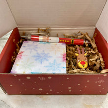 Load image into Gallery viewer, Christmas Gift Box with Crinkle Paper - Small