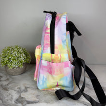 Load image into Gallery viewer, Mini Backpack - Pastel Castle