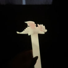 Load image into Gallery viewer, 3D Printed Chibi Dragon Bookmark | Cute Book Accessory