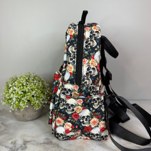 Load image into Gallery viewer, Mini Backpack - Halloween - Skull Roses