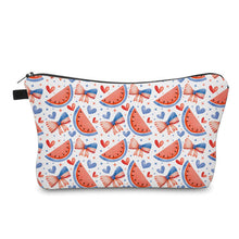 Load image into Gallery viewer, Pouch - America, Bow Watermelon