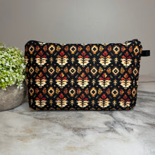 Load image into Gallery viewer, Pouch - Aztec Diamond Leaves