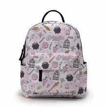 Load image into Gallery viewer, Mini Backpack - Magic Pink White