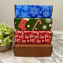 Load image into Gallery viewer, Christmas Gift Box with Crinkle Paper - Small