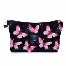 Load image into Gallery viewer, Pouch - Butterfly Pink Black