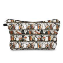 Load image into Gallery viewer, Pouch - Halloween Fall, Ghost Bookshelf