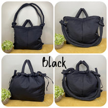 Load image into Gallery viewer, Stevie - Nylon Puff Tote & Backpack