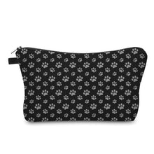 Load image into Gallery viewer, Pouch - Dog Cat Paw Black Grey