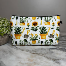 Load image into Gallery viewer, Pouch - Sunflower Pot Garden