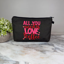 Load image into Gallery viewer, Pouch - Love & Coffee