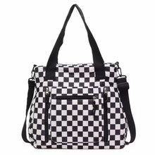 Load image into Gallery viewer, Caitlin Handbag - Corduroy Checker - PREORDER