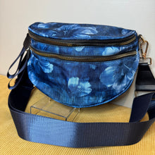 Load image into Gallery viewer, The Roni Nylon Crossbody - Blue Denim Floral