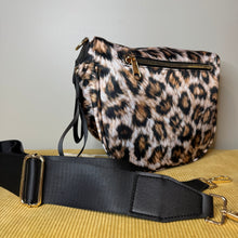 Load image into Gallery viewer, The Roni Nylon Crossbody - Realistic Animal Print