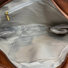 Load image into Gallery viewer, Rachael Crossbody Purse - Fabric Strap - Dark Camel - LAST ONE LEFT