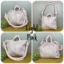 Load image into Gallery viewer, Stevie - Nylon Puff Tote & Backpack