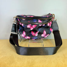 Load image into Gallery viewer, The Roni Nylon Crossbody - Butterfly Pink Galaxy