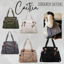 Load image into Gallery viewer, Caitlin Handbag - Corduroy Solid - PREORDER
