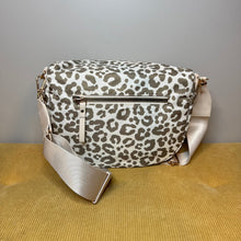 Load image into Gallery viewer, The Roni Nylon Crossbody - Animal Print Beige