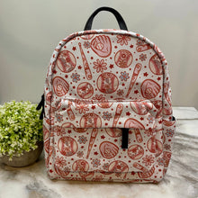 Load image into Gallery viewer, Mini Backpack - Baseball Floral