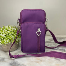 Load image into Gallery viewer, Mia Crossbody Nylon Wallet
