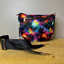 Load image into Gallery viewer, The Roni Nylon Crossbody - Pink Orange Galaxy