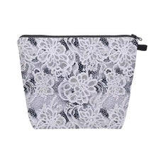 Load image into Gallery viewer, Pouch XL - Lace Black Grey