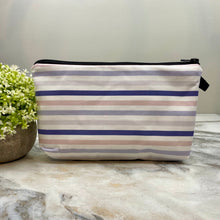Load image into Gallery viewer, Pouch - Stripes, Lavender