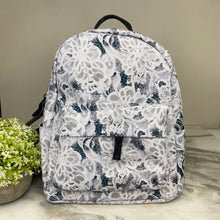 Load image into Gallery viewer, Mini Backpack - Lace Black Grey