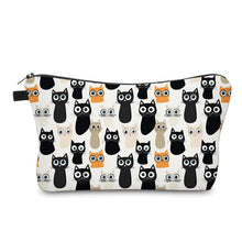 Load image into Gallery viewer, Pouch - Cats Orange Black Big Eyes