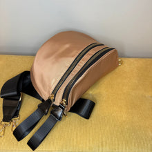 Load image into Gallery viewer, The Roni Nylon Crossbody - Bronze + Black