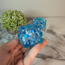Load image into Gallery viewer, Squishy Toy - Blue Snowflake Nine Cube
