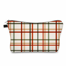 Load image into Gallery viewer, Pouch - Christmas Winter - Cream Plaid