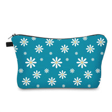 Load image into Gallery viewer, Pouch - Floral Blue Daisy