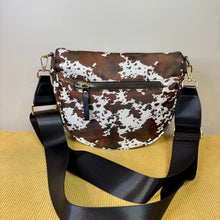 Load image into Gallery viewer, The Roni Nylon Crossbody - Brown Cow