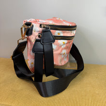 Load image into Gallery viewer, The Roni Nylon Crossbody - Pink Daisy Floral