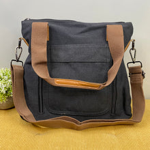 Load image into Gallery viewer, Caitlin - Canvas Satchel