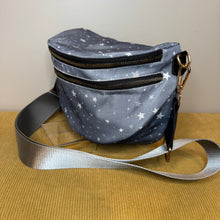 Load image into Gallery viewer, The Roni Nylon Crossbody - Grey Stars