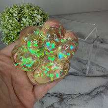 Load image into Gallery viewer, Squishy Toy - Paw Print, Glitter